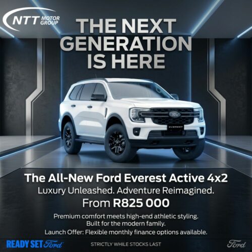 Ford Everest Active 4×2 image from NTT Motor Group