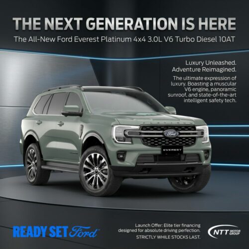 Ford Everest Platinum 4×4 3.0L V6 Turbo Diesel 10AT image from NTT Motor Group
