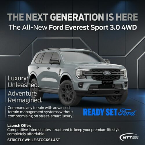 Ford Everest Sport 3.0 4WD image from NTT Motor Group