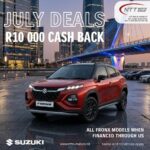 Suzuki Fronx – R10 000 Cash Back Special Offer
