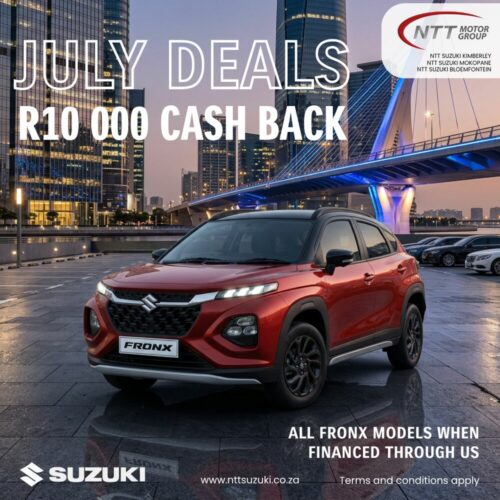 Suzuki Fronx – R10 000 Cash Back image from NTT Motor Group