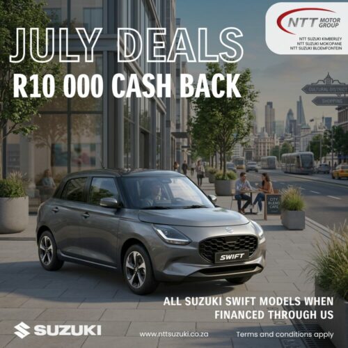 Suzuki Swift – R10 000 Cash Back image from NTT Motor Group