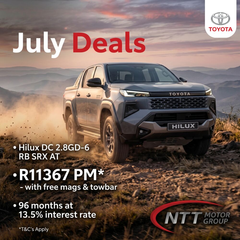 Toyota Hilux DC 2.8GD-6 RB SRX AT image from NTT Motor Group