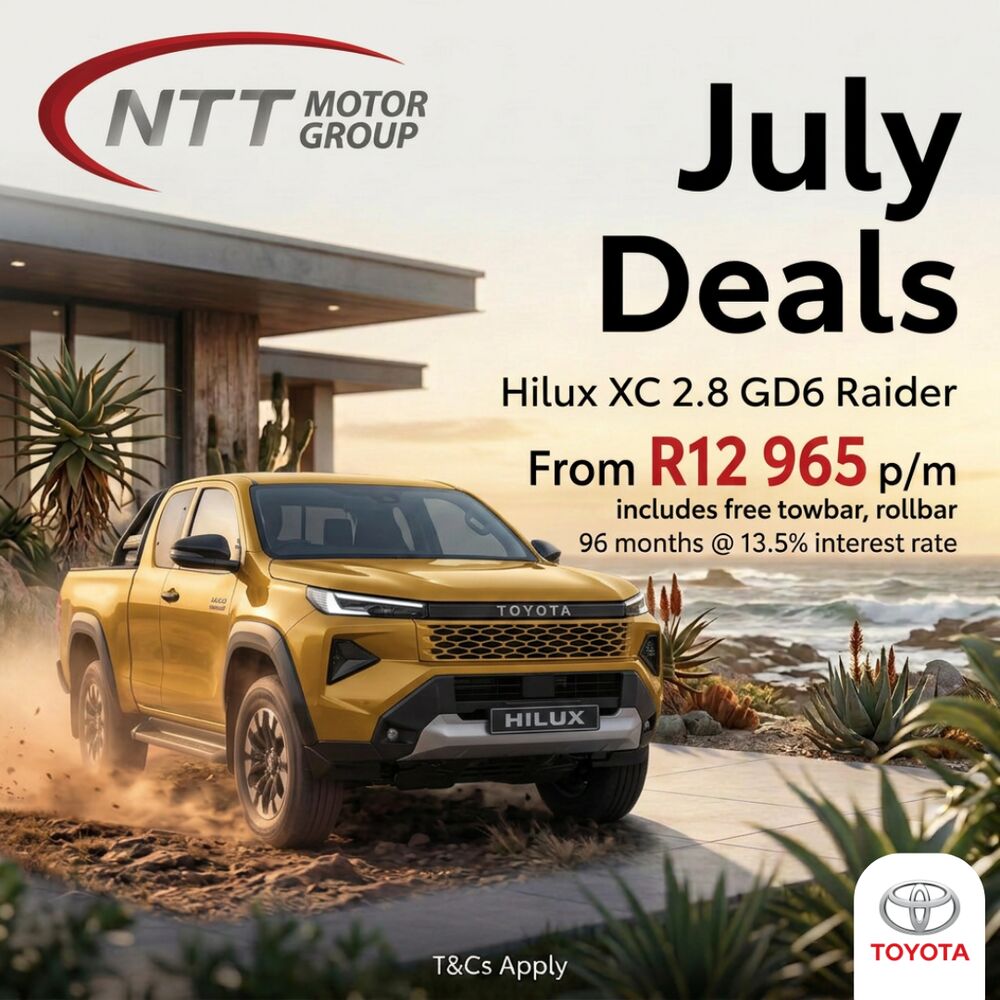 Toyota Hilux XC 2.8 GD6 Raider image from NTT Motor Group