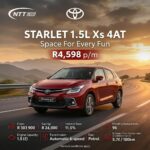 Toyota Starlet 1.5L XS 4AT Special Offer