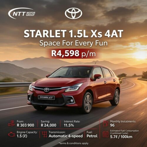Toyota Starlet 1.5L XS 4AT