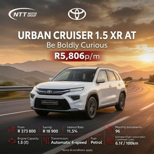Toyota Urban Cruiser 1.5 XR AT image from NTT Motor Group