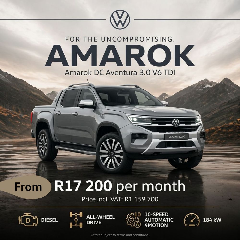 Volkswagen Amarok DC Aventura 3.0 V6 TDI Special Offer