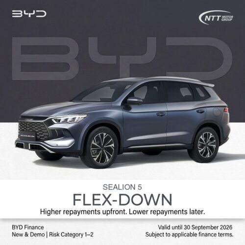 BYD Sealion 5 Flex-Down image from NTT Motor Group