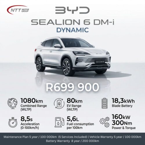 BYD Sealion 6 DM-i Dynamic image from NTT Motor Group