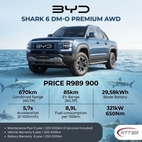 BYD Shark 6 DM-O Premium AWD image from NTT Motor Group