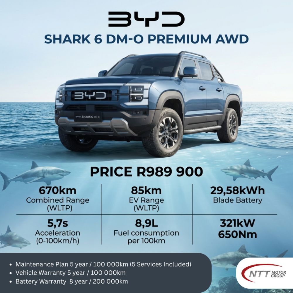 BYD Shark 6 DM-O Premium AWD Special Offer
