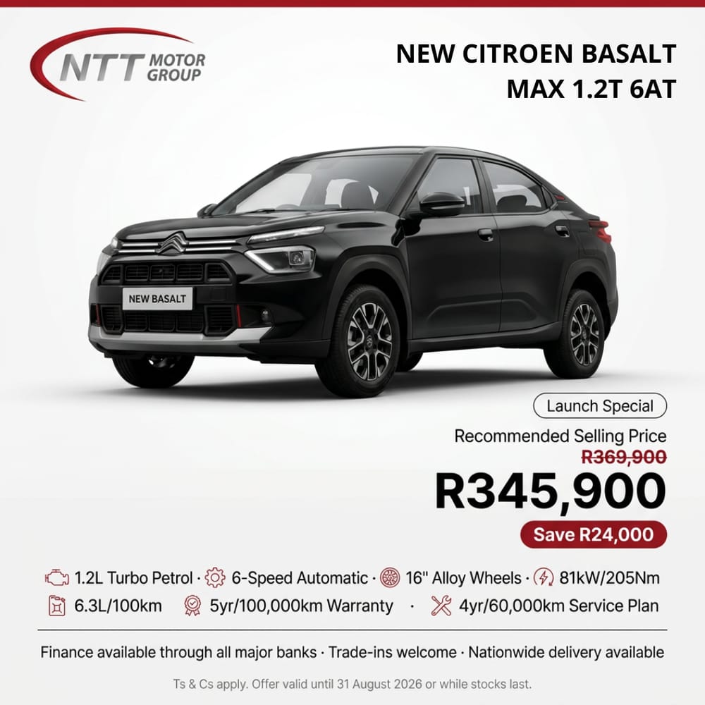 Citroën Basalt Max 1.2T 6AT Special Offer