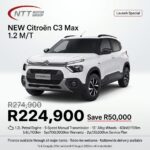 Citroën C3 Max 1.2 M/T Special Offer