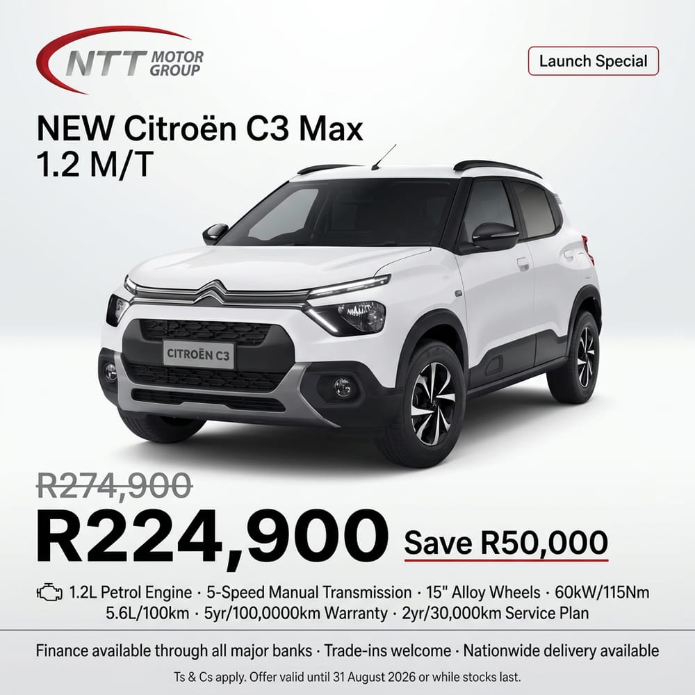Citroën C3 Max 1.2 M/T Special Offer