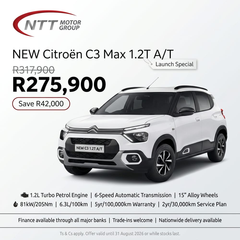 Citroën C3 Max 1.2T A/T Special Offer