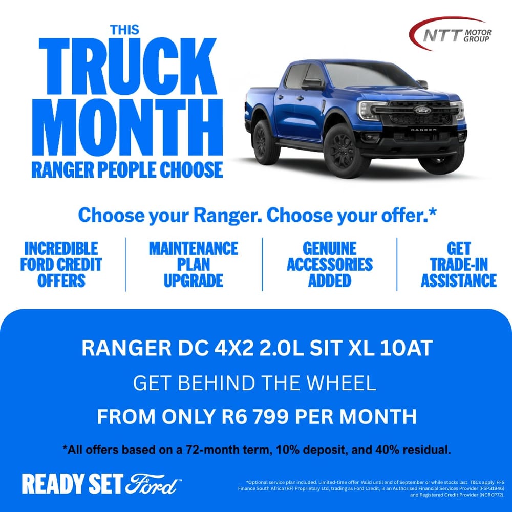 Ford Ranger Double Cab 4×2 2.0L SiT XL 10AT Special Offer