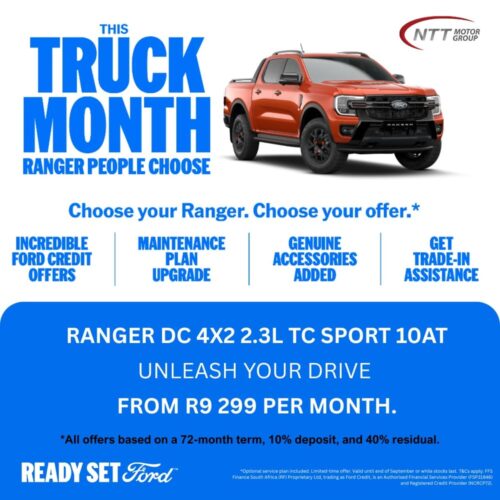 Ford Ranger Double Cab 4×2 2.3L TC Sport 10AT image from NTT Motor Group