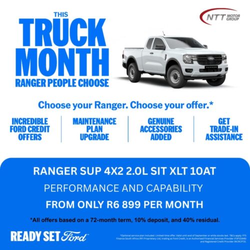 Ford Ranger Super Cab 4×2 2.0L SiT XLT 10AT image from NTT Motor Group