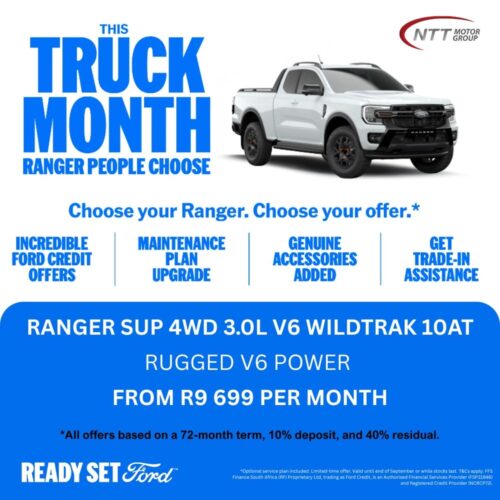Ford Ranger Super Cab 4WD 3.0L V6 Wildtrak 10AT