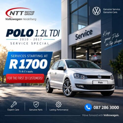 Polo 1.2L TDI Service Special image from NTT Motor Group