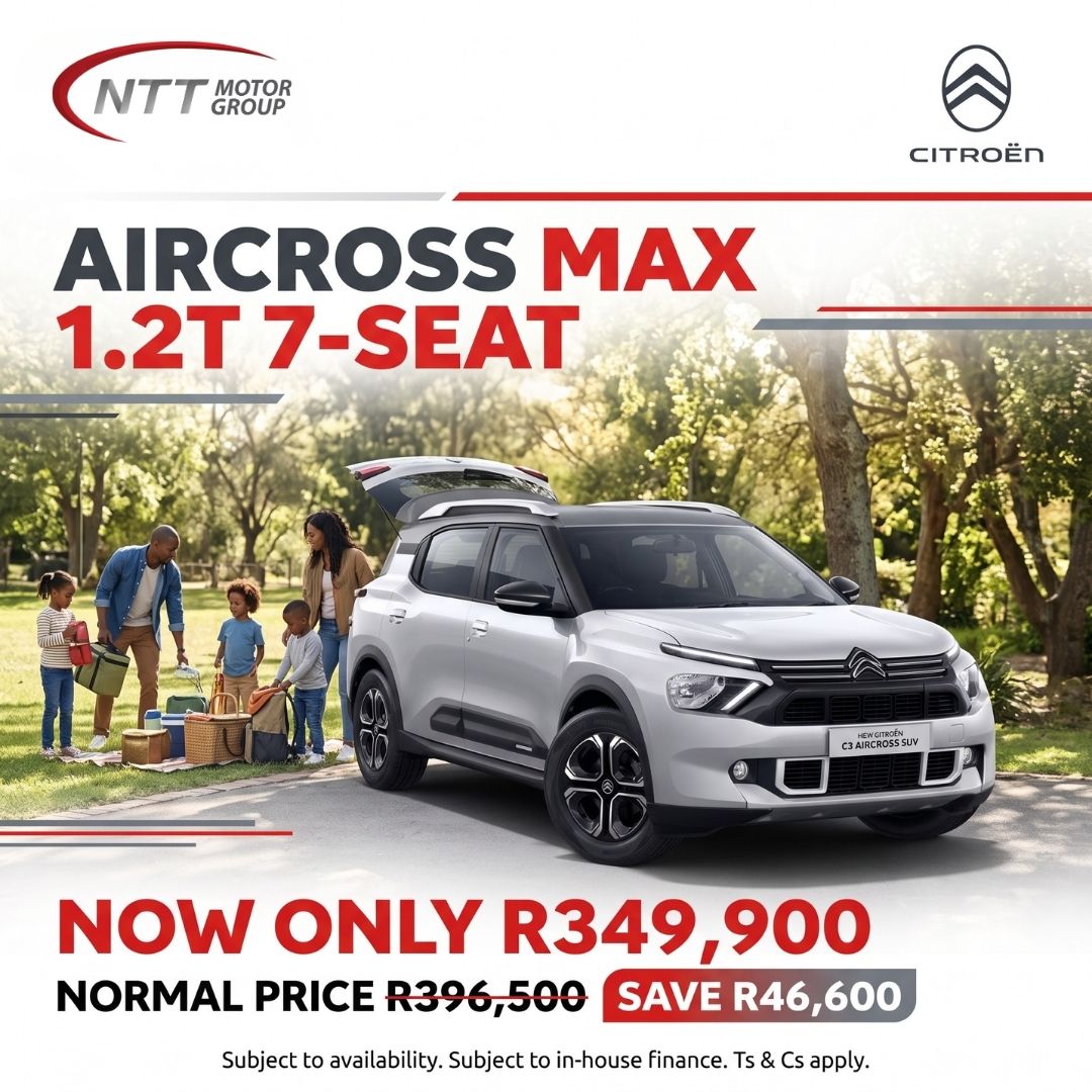 Citroën C3 Aircross Max 1.2T (7-Seat) October Deal Special Offer