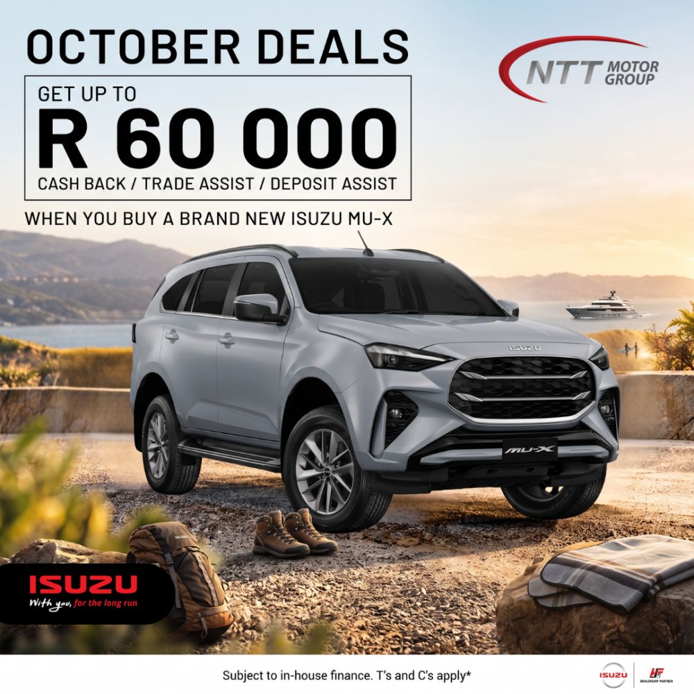 Isuzu MU-X October Cashback Deal Special Offer