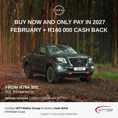 Nissan Navara 2.5 DDTi PRO-2X A/T D/C P/U