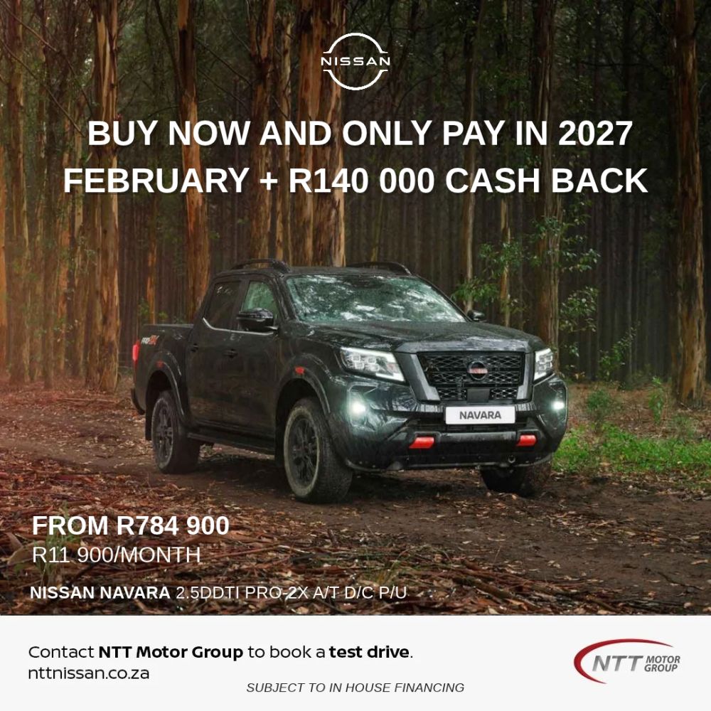 Nissan Navara 2.5 DDTi PRO-2X A/T D/C P/U Special Offer