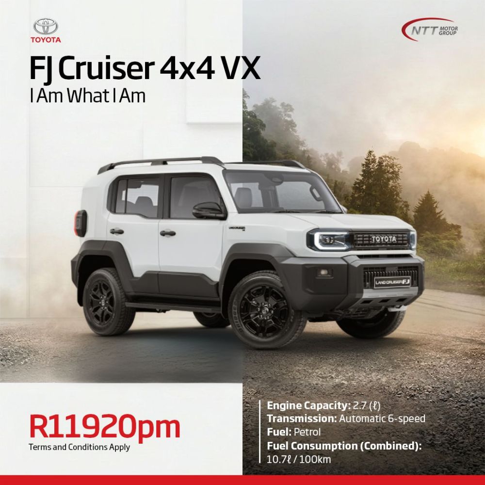 Toyota FJ Cruiser 4×4 VX Special Offer