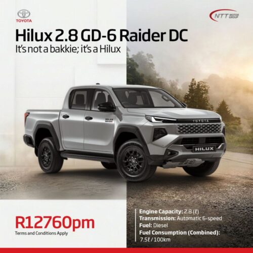 Toyota Hilux 2.8 GD-6 Raider DC