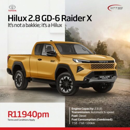 Toyota Hilux 2.8 GD-6 Raider X