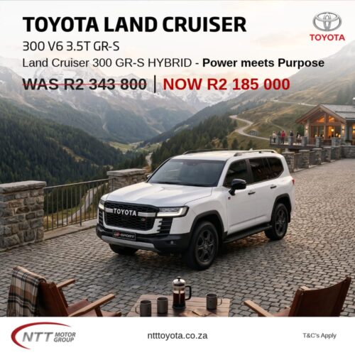 Toyota Land Cruiser 300 V6 3.5T GR-S Hybrid
