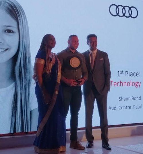 Technology Award (1st Place) — Shaun Bond · Audi Centre Paarl