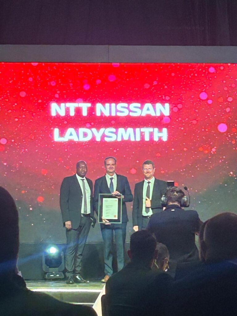 Nissan Dealer Award — NTT Nissan Ladysmith