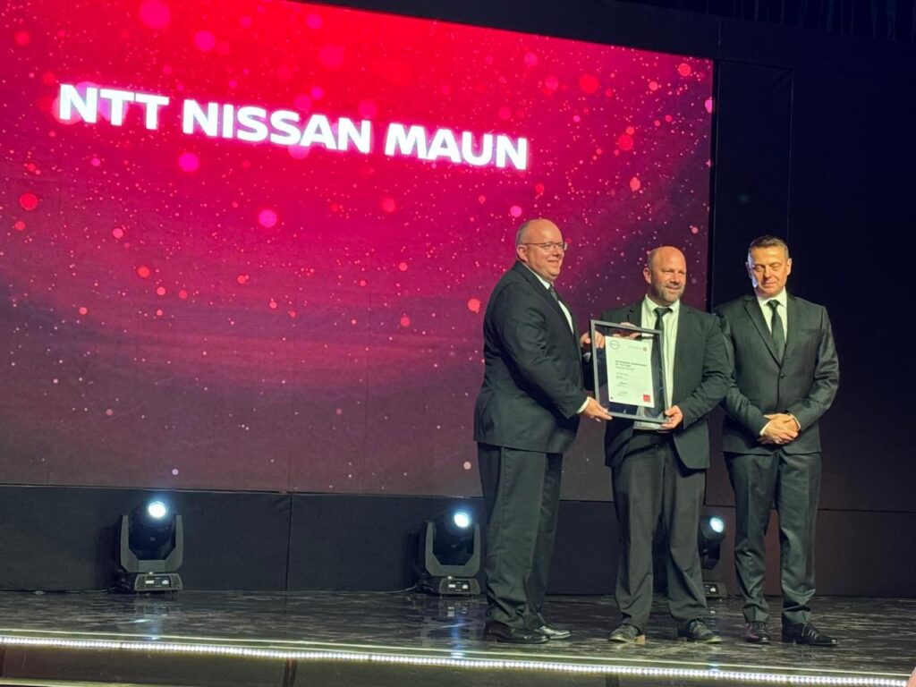 Nissan Dealer Award — NTT Nissan Maun