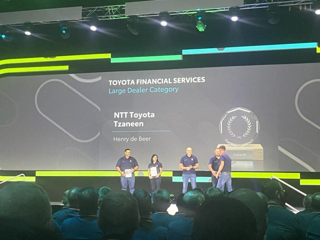 Toyota Financial Services — Large Dealer — NTT Toyota Tzaneen · Henry de Beer
